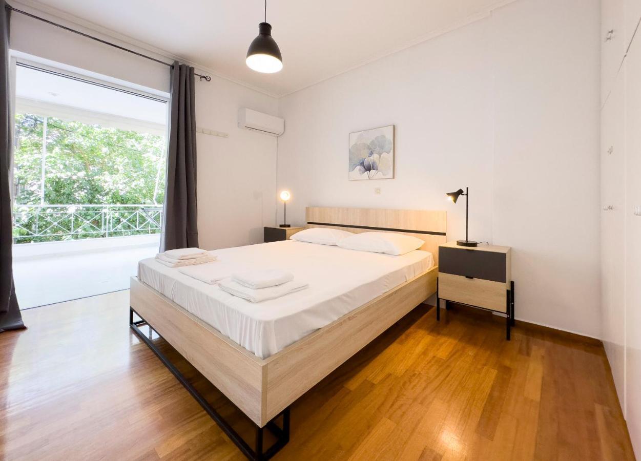 Metamorfoseos Spacious 120Sqm Apt In Alimos Athen Eksteriør bilde