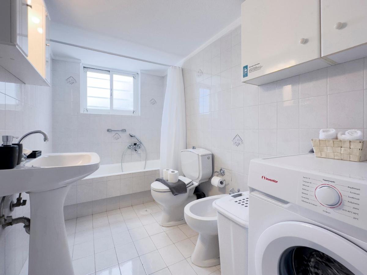 Metamorfoseos Spacious 120Sqm Apt In Alimos Athen Eksteriør bilde